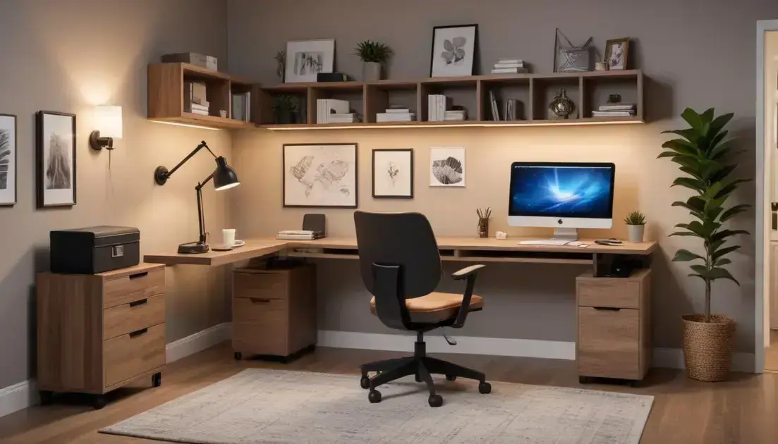 Como escolher móveis para seu home office