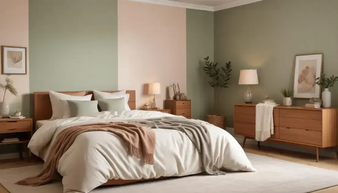 Escolhendo as cores certas para o seu quarto