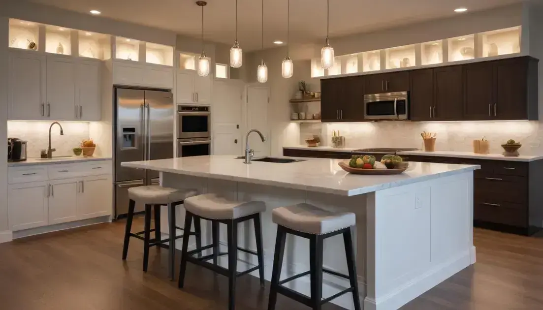Vantagens da cozinha americana com ilha: otimize seu espaço e estilo