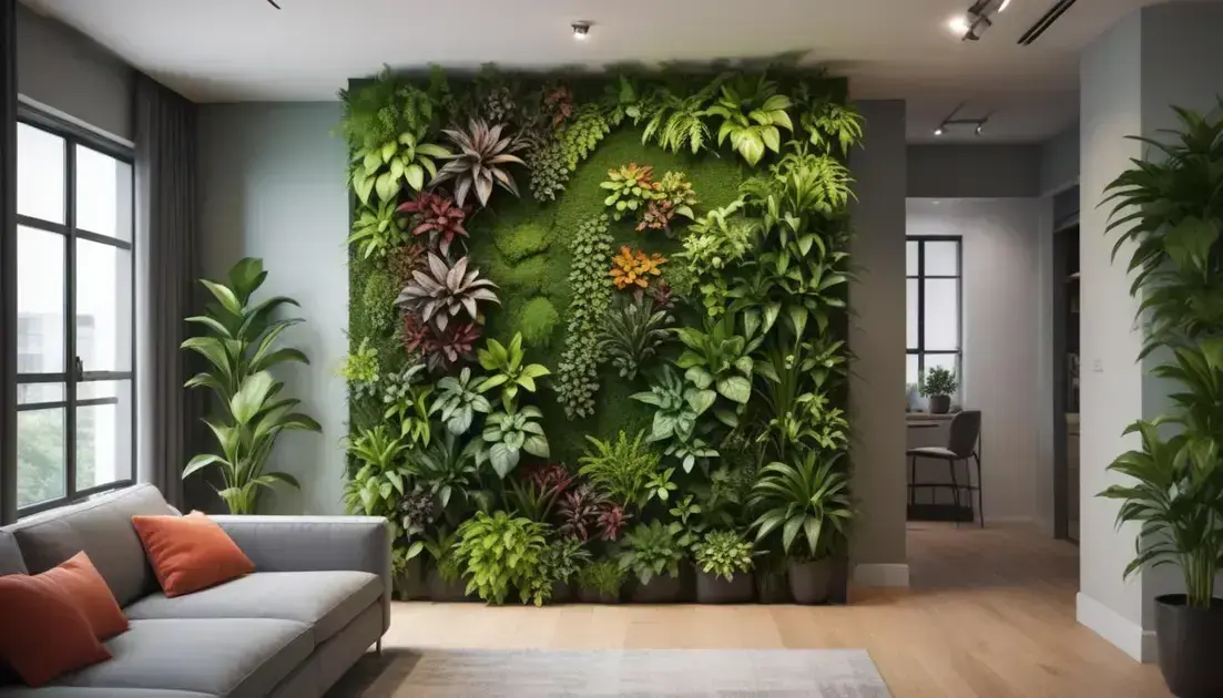 Como fazer jardim vertical em apartamento: dicas para espaços pequenos