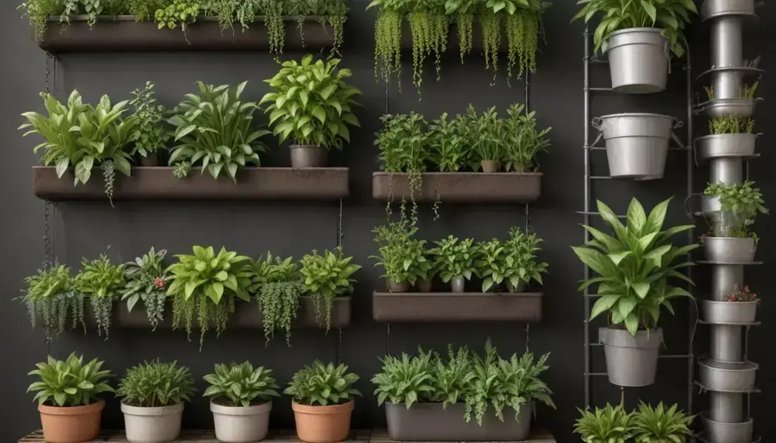 Materiais necessários para o seu jardim vertical