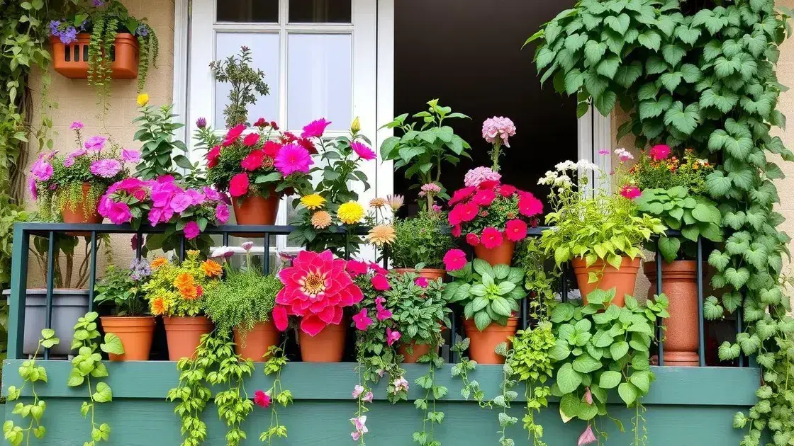 Ideias de plantas para decorar sua varanda