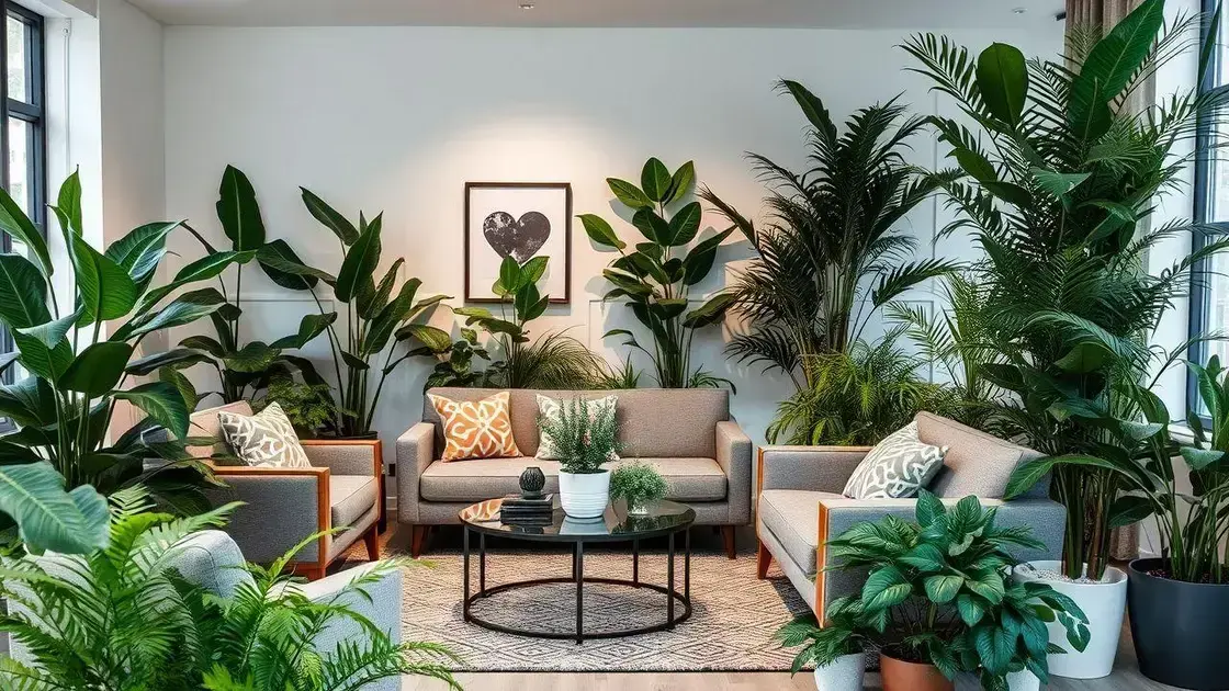 Decoração com plantas artificiais: elegância e praticidade para o lar