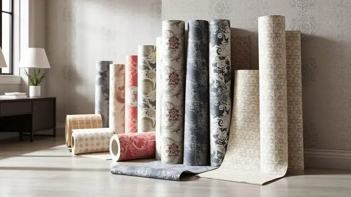 Escolhendo o tipo certo de papel de parede