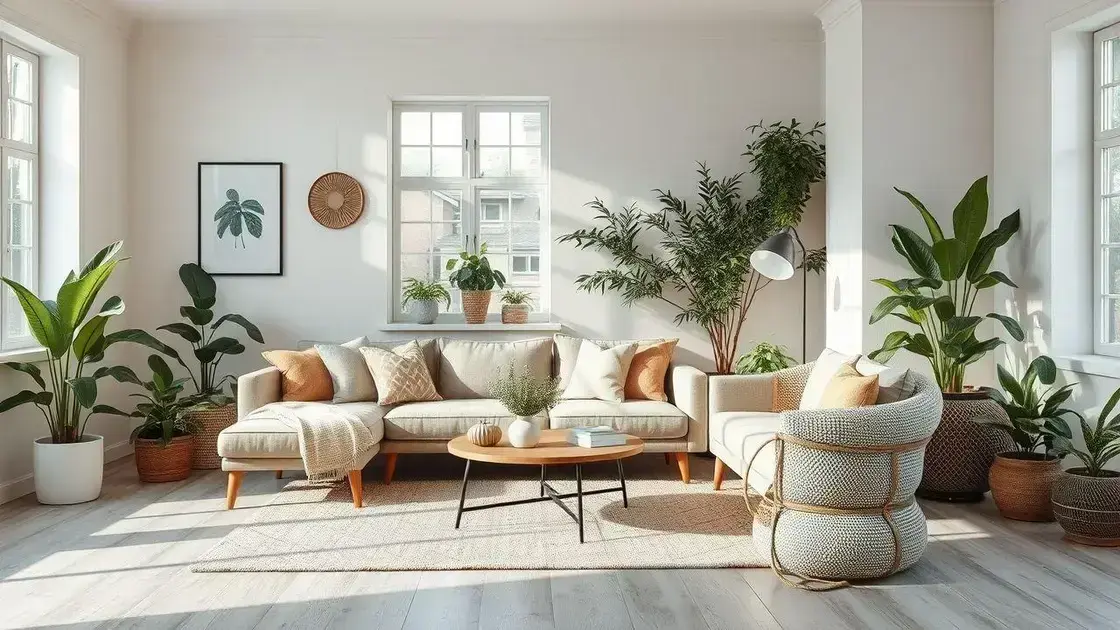 Sustentabilidade na decoração: como ser eco-friendly