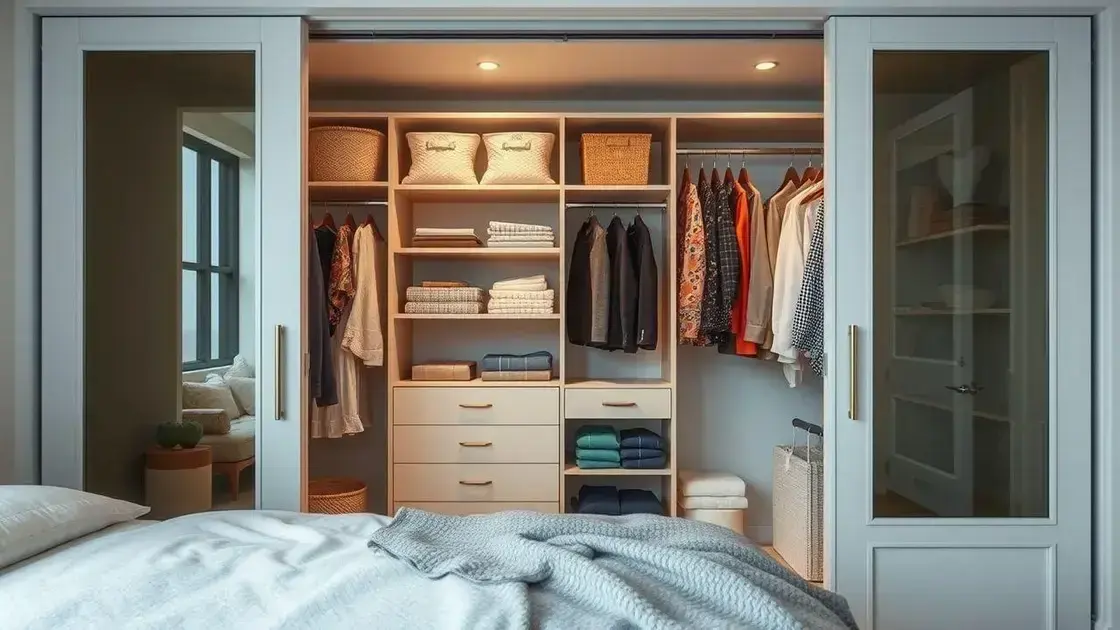 Como montar closet em quarto pequeno: dicas práticas e soluções criativas