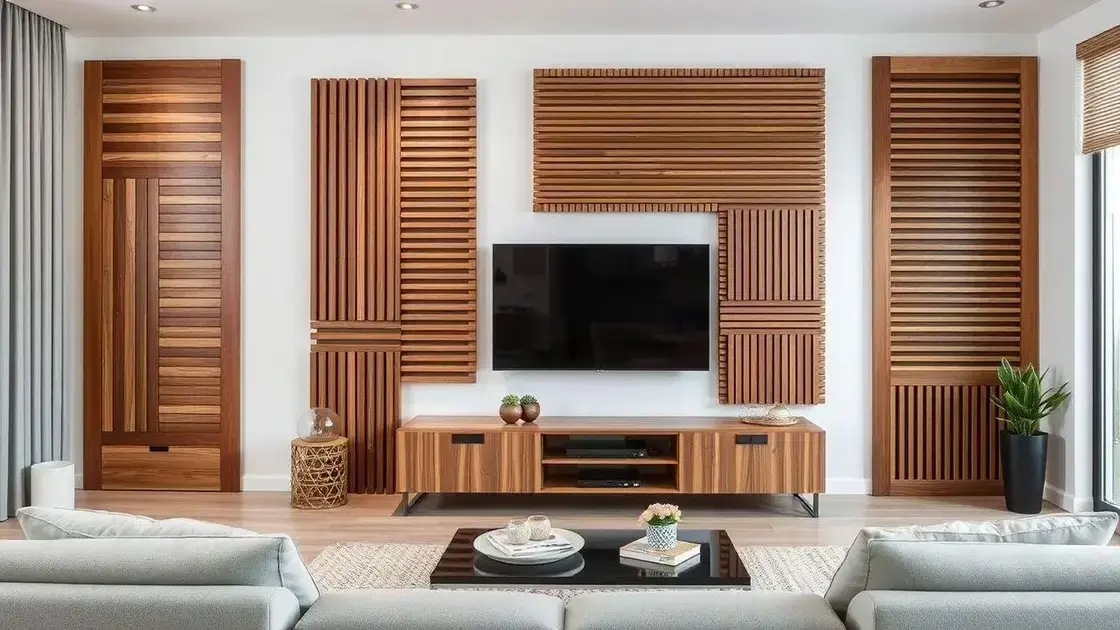 Como escolher o painel ripado ideal para sua sala de TV