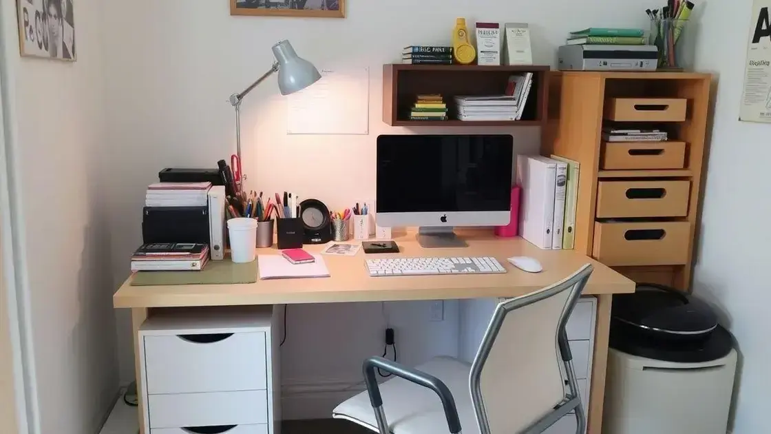 Dicas de organização eficaz