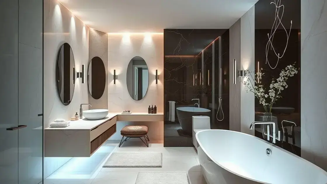 Decoração de lavabo moderno: dicas de luxo e elegância