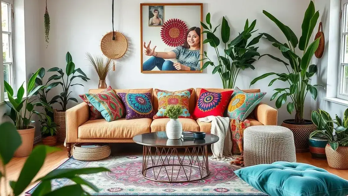 Estilo Boho Chic na decoração: liberdade, natureza e conforto