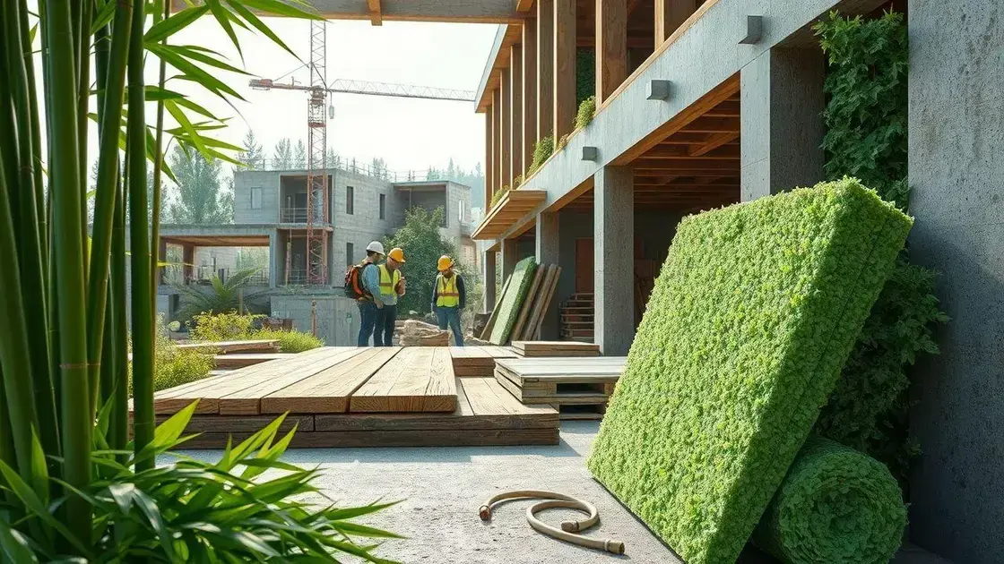 Materiais de construção sustentáveis: como escolher os melhores para sua obra