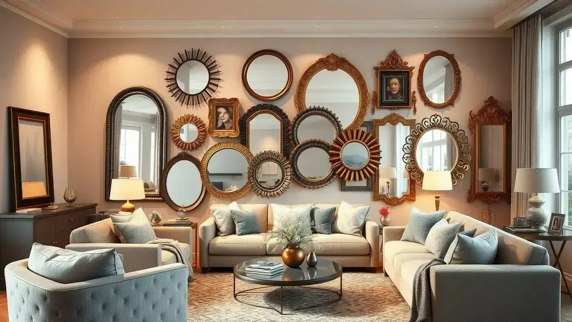 Tipos de espelho decoração: descubra a peça que transforma seu ambiente