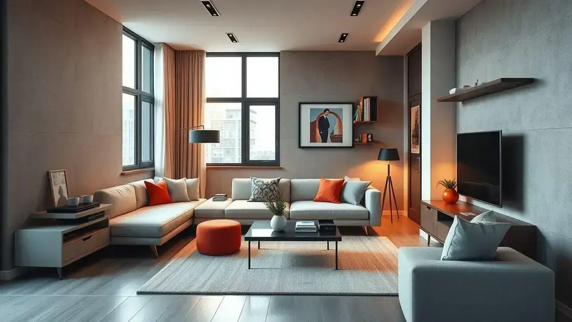 Decoração de interiores para apartamentos pequenos: dicas que vão transformar seu espaço