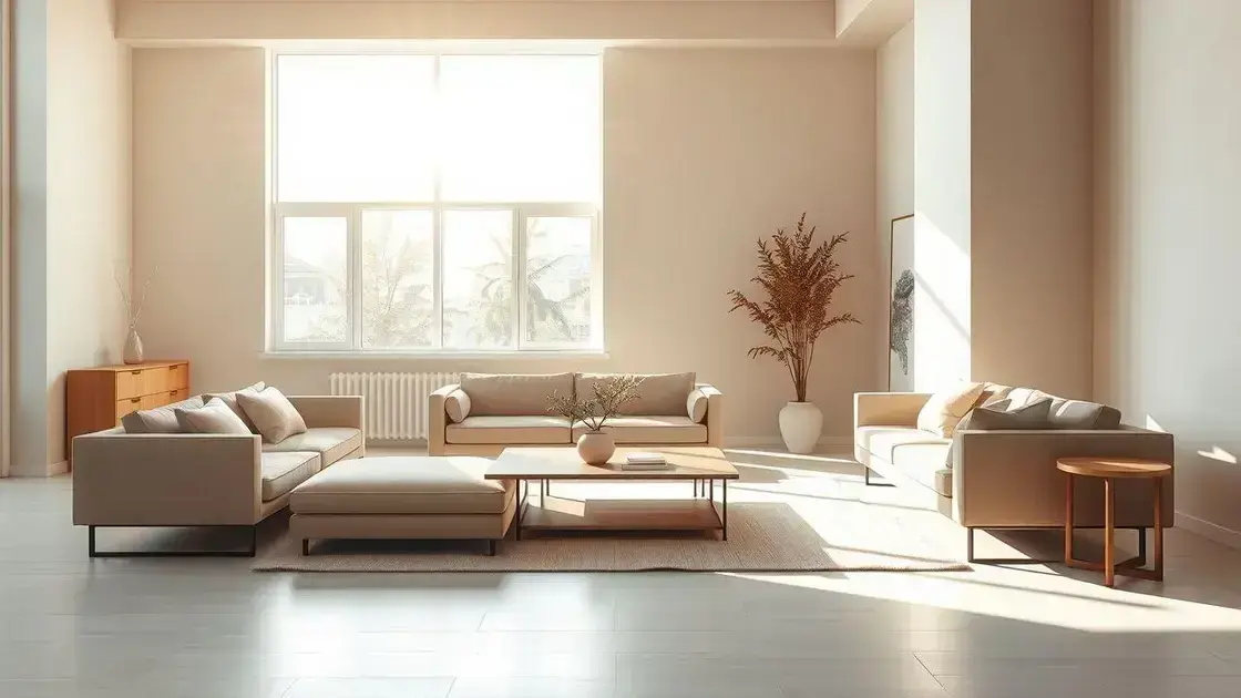 Principais características da decoração minimalista