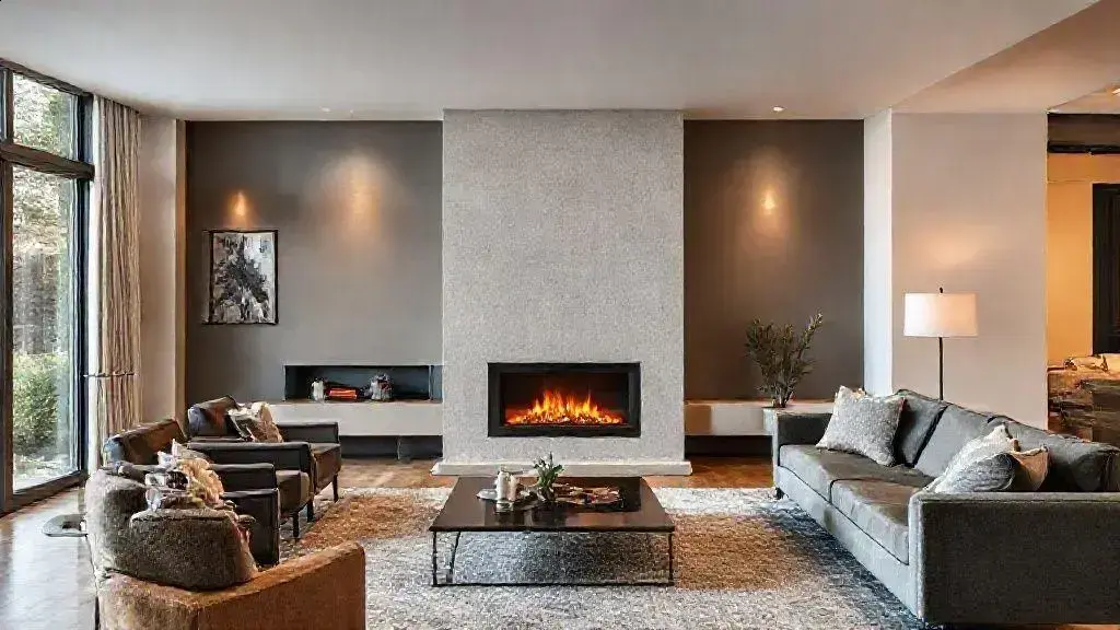 Lareira moderna na sala: técnicas para transformar seu espaço