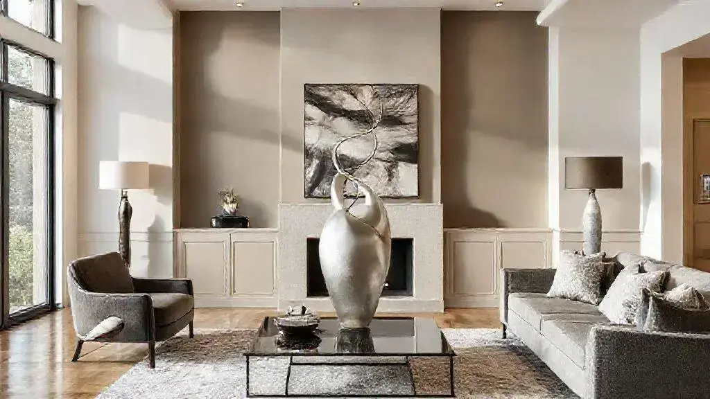 Esculturas decorativas modernas que transformam seu ambiente