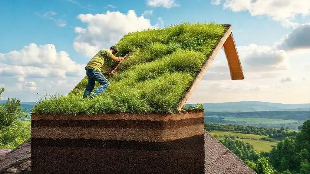 Como implementar um telhado verde na sua casa