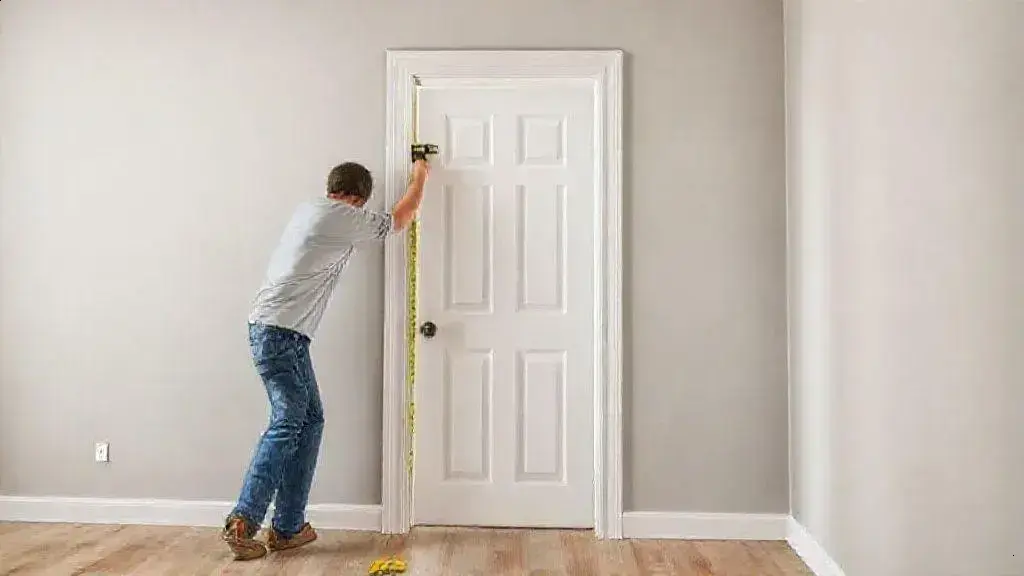 Como medir e preparar a abertura da porta Como medir e preparar a abertura da porta