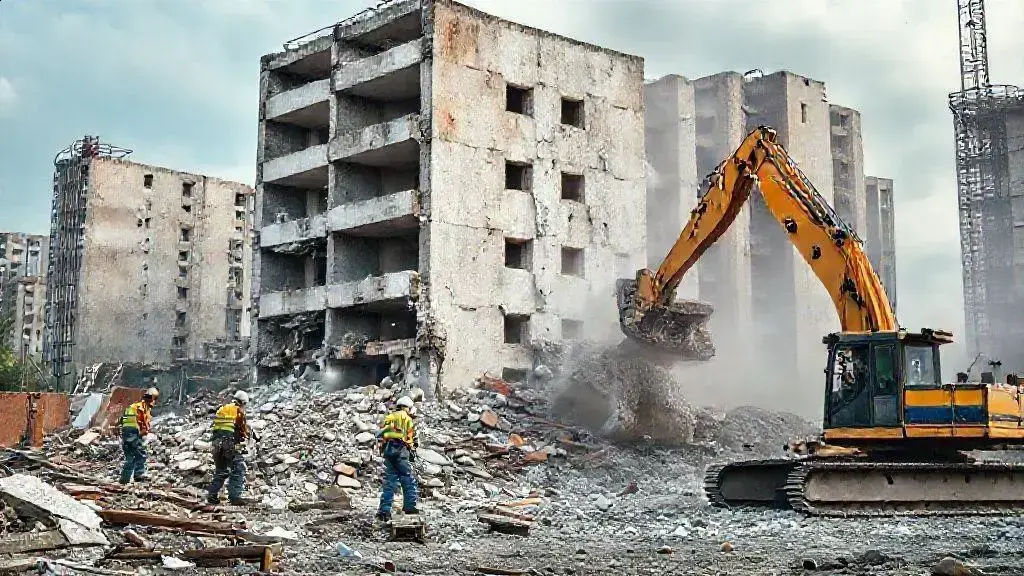 Tipos de demolição: vantagens e desvantagens