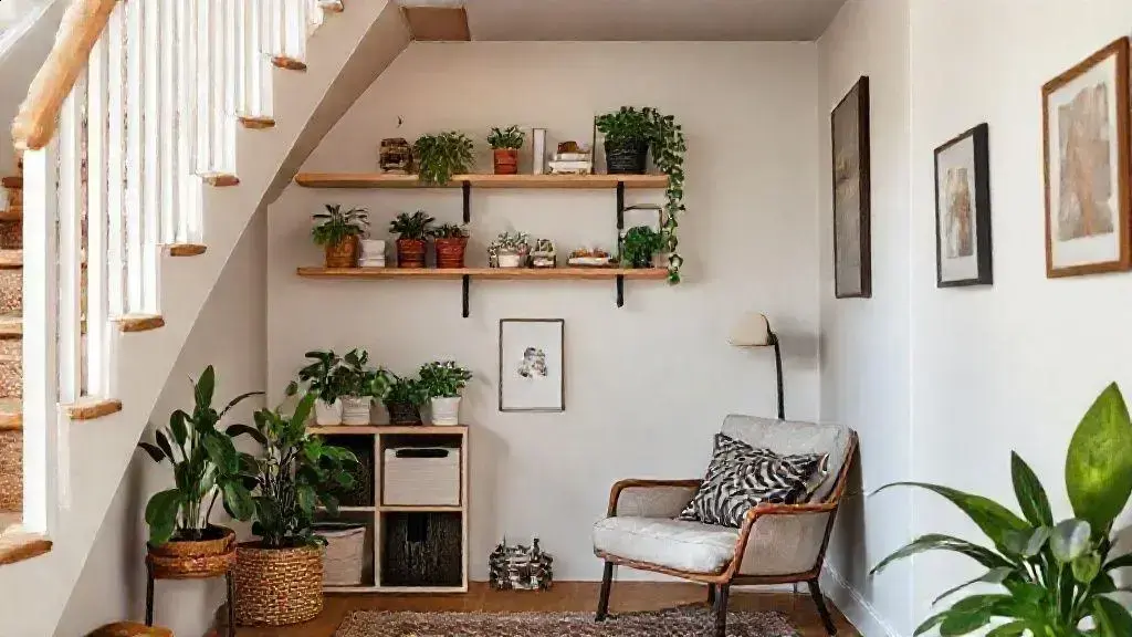 Ideias aproveitamento espaço embaixo escada: transforme um canto esquecido