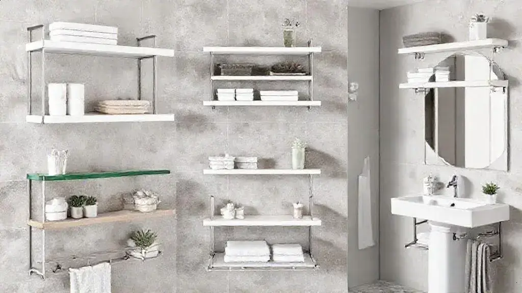 Como escolher a prateleira ideal para seu banheiro