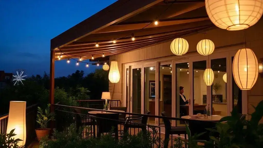 ideias de iluminação que valorizam sua varanda