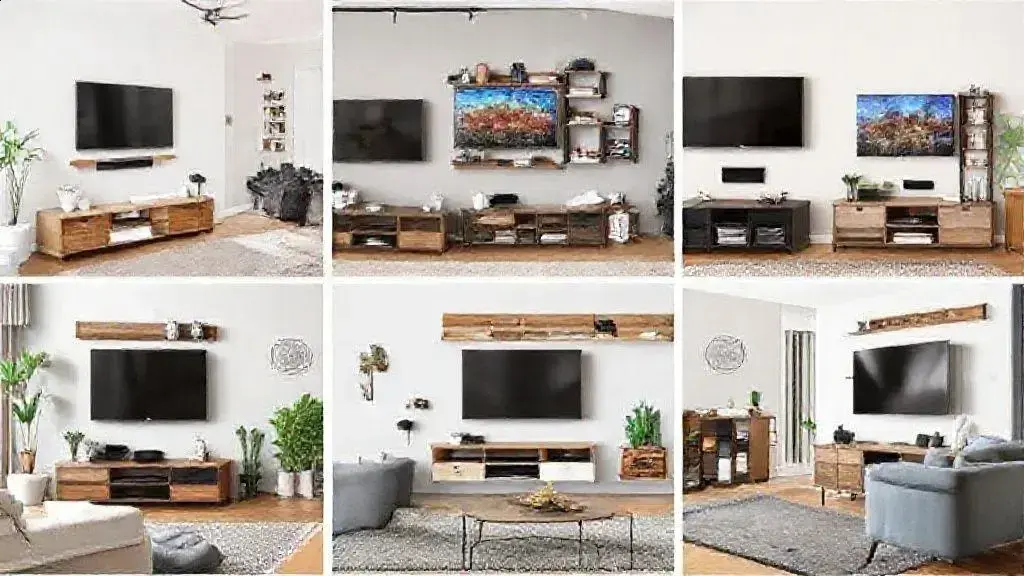 Estilos de rack suspenso para combinar com sua decoração