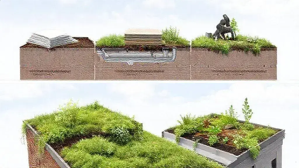 Passo a passo para construir um telhado verde