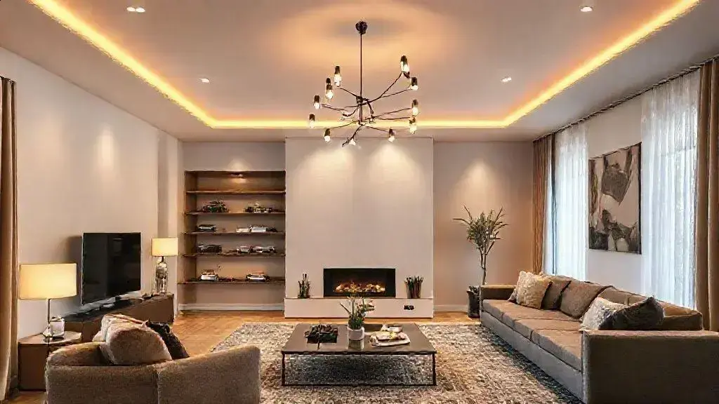 Luminárias modernas para sala: como transformar seu ambiente com estilo