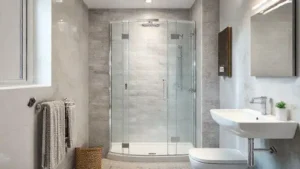 Banheiro pequeno com box de vidro: transforme seu espaço sem obra