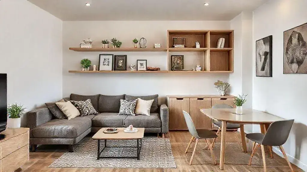 Móveis que otimizam espaço e conforto