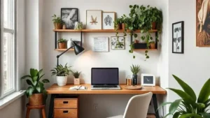 Como organizar home office pequeno e aumentar sua produtividade